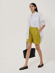 Jigsaw 100% Linen Bermuda Shorts - صورة 5 من 6