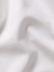 Charles Tyrwhitt White Plain Classic Fit Rfu Button-Down Washed Oxford 100% Cotton Shirt - Image 6 of 6