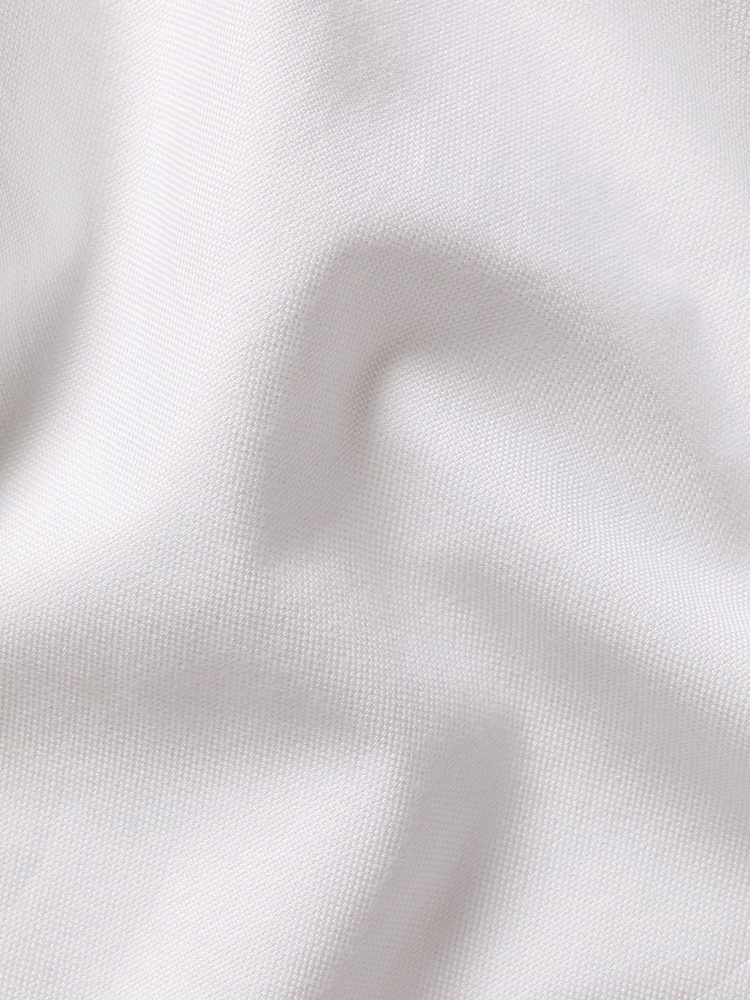 Charles Tyrwhitt White Plain Classic Fit Rfu Button-Down Washed Oxford 100% Cotton Shirt - Image 6 of 6