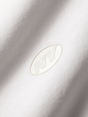 Charles Tyrwhitt White Plain Classic Fit Ny Jets Button-Down Washed Oxford 100% Cotton Shirt - Image 6 of 6