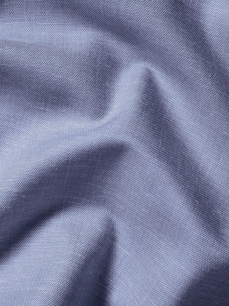 Приталенная хлопковая льняная рубашка Charles Tyrwhitt - Изображение 6 из 6