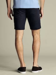 Charles Tyrwhitt Ink Blue Cotton Shorts - Image 2 of 5