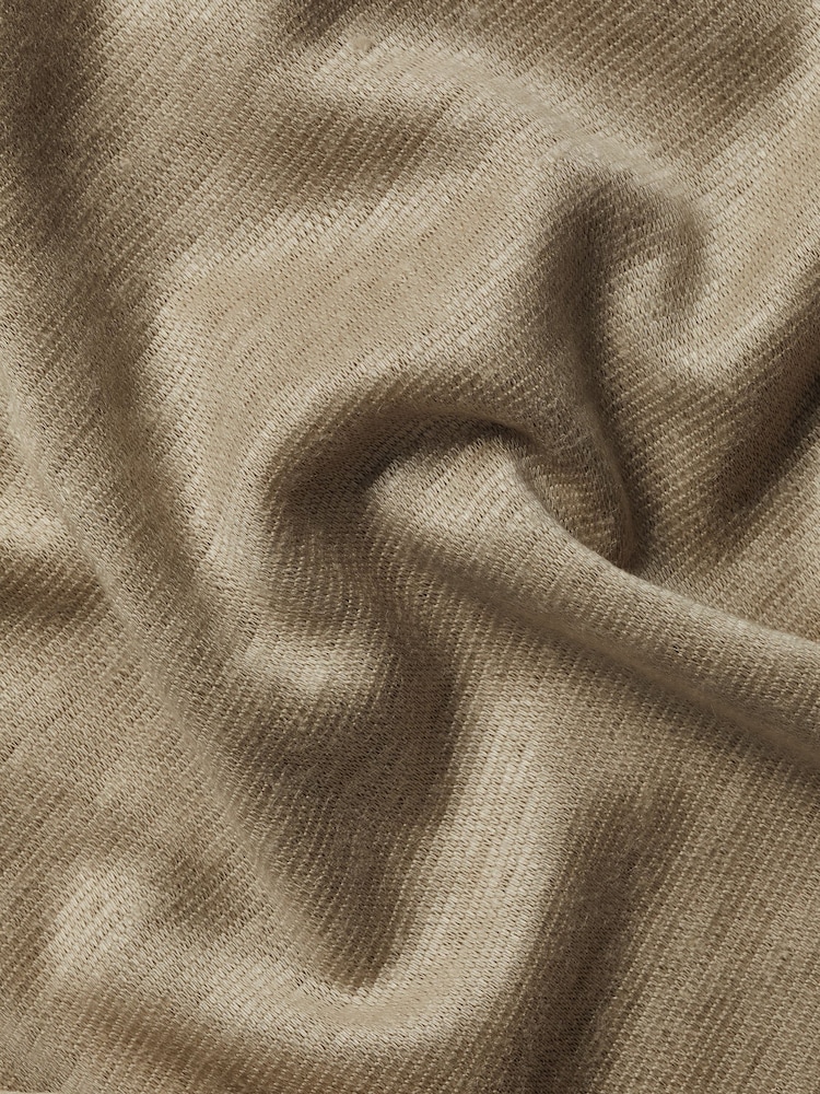 Charles Tyrwhitt Brown 100% Linen Polo Shirt - Image 4 of 4