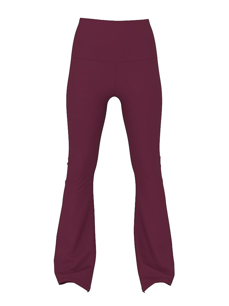Victoria's Secret PINK Purple Rose Foldover Leggings - Image 3 of 3