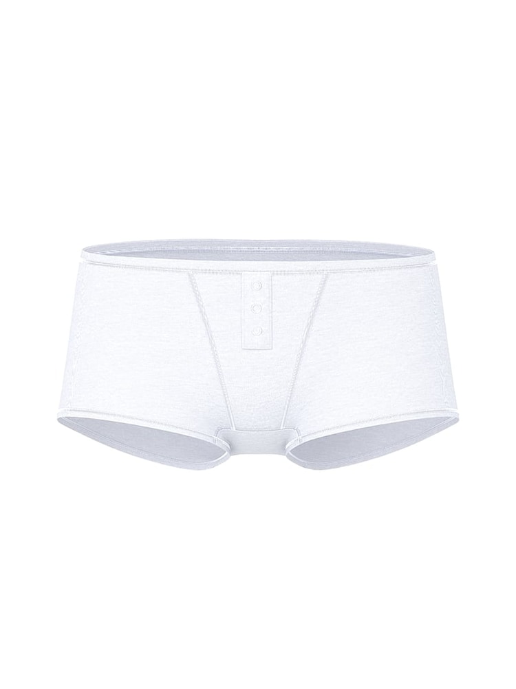 Victoria's Secret PINK White Boyshort Cotton Knickers - Image 3 of 3