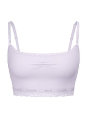 Victoria's Secret PINK Purple Whisper Bralette Lace Trim Bralette - Image 3 of 3