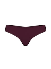 Victoria's Secret Winter Wine Red Thong Knickers - Image 2 of 2