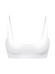 Victoria's Secret White VSX Featherweight Light™ Sports Bra - Image 1 of 2