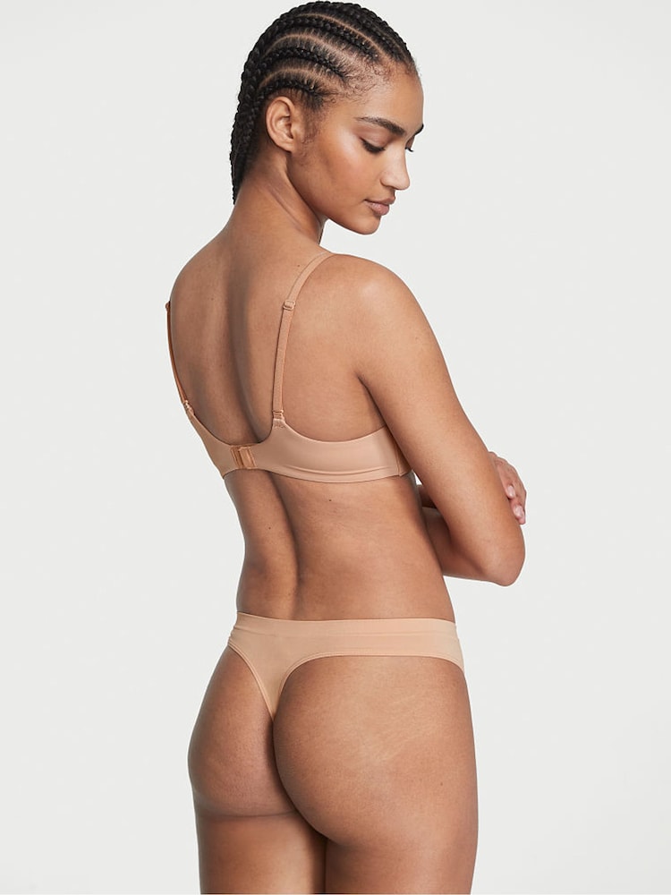 Victoria's Secret Praline Nude Thong Knickers - Image 2 of 3