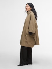 Barbour® Brown Everlee Showerproof Cape - Image 2 of 7