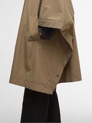 Barbour® Brown Everlee Showerproof Cape - Image 4 of 7