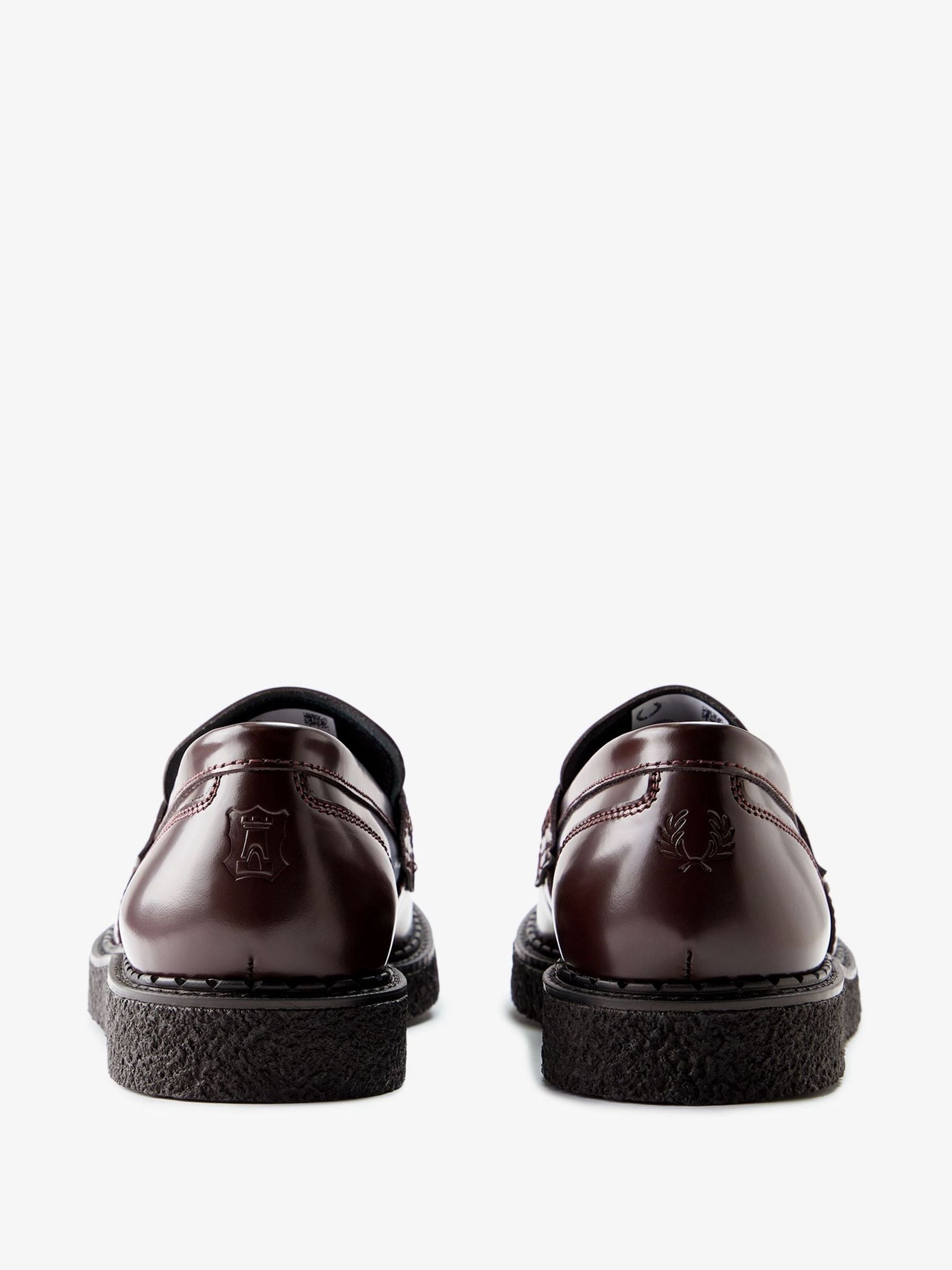 Buy Fred Perry Red GC X FP Penny Loafers from Next Luxembourg