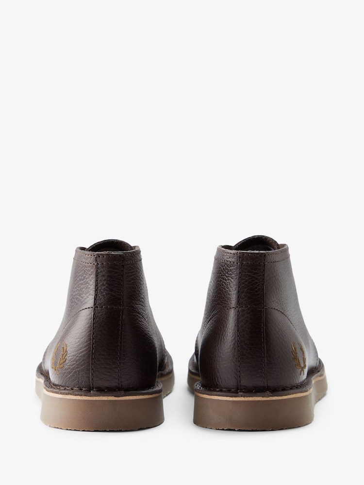 Fred Perry Hawley Leather Shoes - Imagen 2 de 5