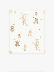 Neutral Watercolour Bunny & Bear 10M Wallpaper - Image 2 of 4