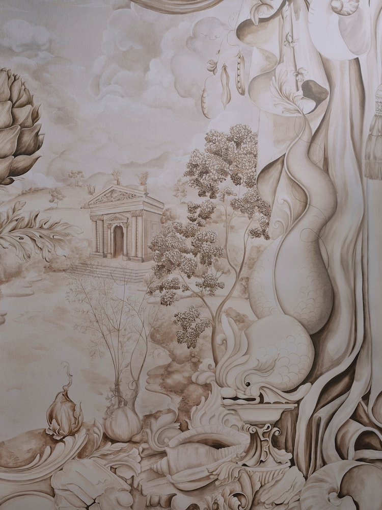 Sanderson Alabaster X Giles Pygmalion Deacon Wallpaper - Image 2 of 3