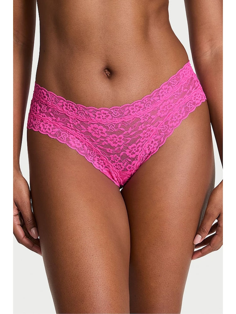Victoria's Secret Ultra Pink Cheeky Strappy Back Knickers - Image 1 of 3