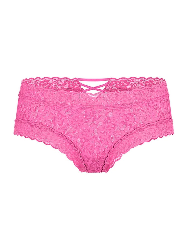 Victoria's Secret Ultra Pink Cheeky Strappy Back Knickers - Image 3 of 3