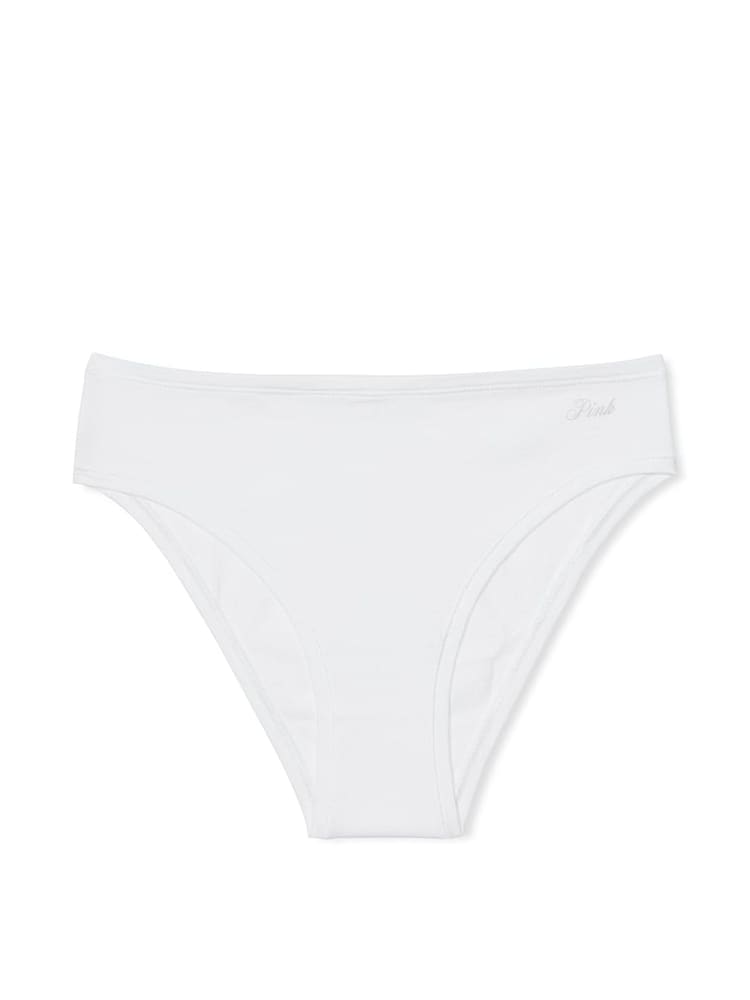 Victoria's Secret PINK White Cheeky Cotton Knickers - Image 3 of 3 Victoria's Secret PINK White Cheeky Cotton Knickers - Image 3 of 3