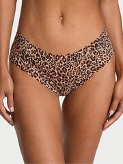 Victoria's Secret Leopard Brown Cheeky Knickers - Image 1 of 3