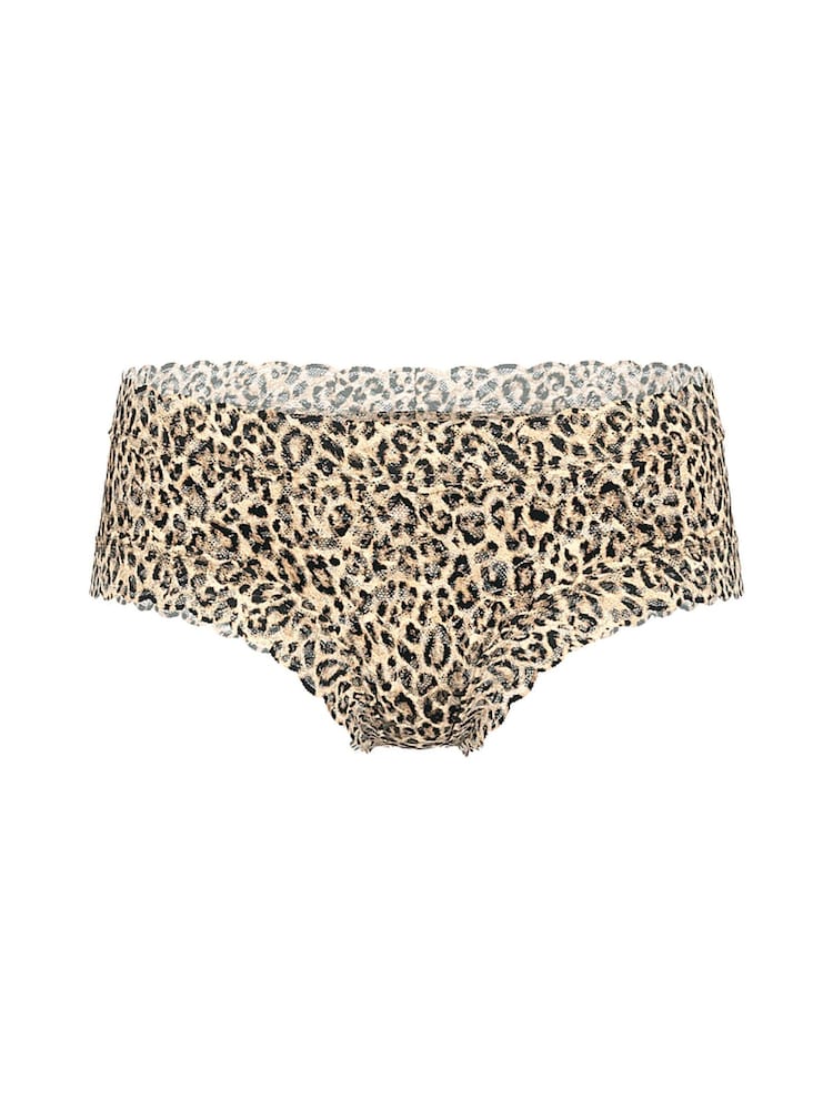 Victoria's Secret Leopard Brown Cheeky Knickers - Image 3 of 3