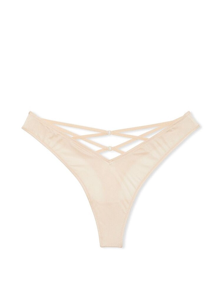 Victoria's Secret Marzipan Nude Thong Knickers - Image 3 of 3