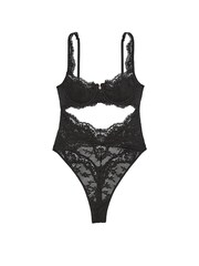 Victoria's Secret Black Lace Bodysuit - Image 4 of 4