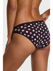 Victoria's Secret Black Floral Bikini Knickers - Image 2 of 3