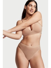 Victoria's Secret Praline Nude Brief Knickers - Image 1 of 3
