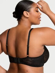 Victoria's Secret Black Unlined Demi Lace Bra - Image 2 of 2