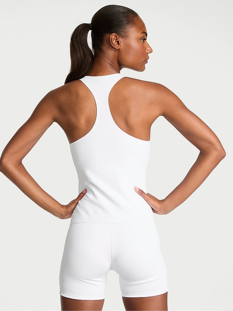 Victoria's Secret White Incredible Coverage™ Tank Top - Image 2 of 2 Victoria's Secret White Incredible Coverage™ Tank Top - Image 2 of 2