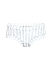 Victoria's Secret Grey Fog Stripe Cheeky Knickers - Image 3 of 3
