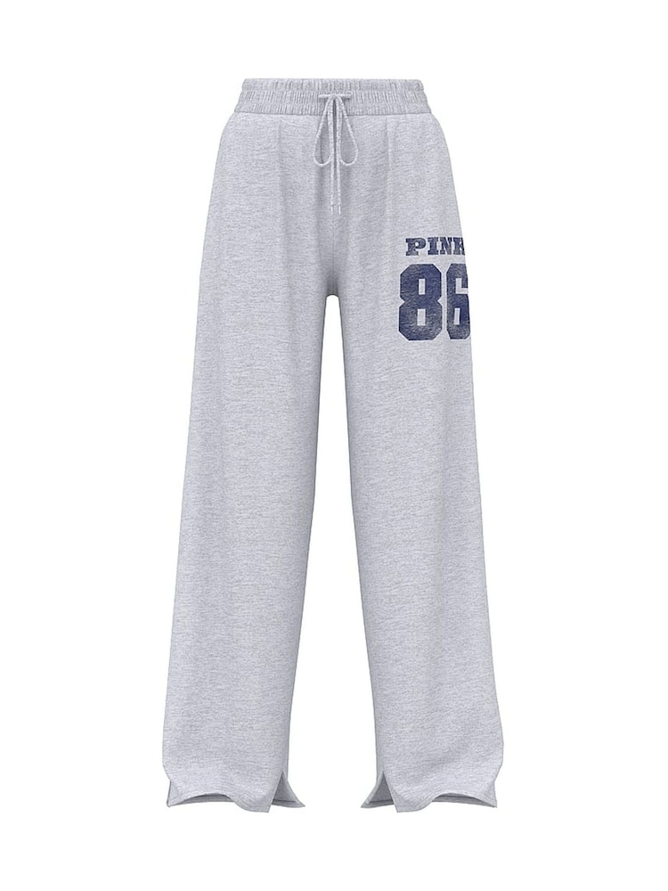 Victoria's Secret PINK Medium Heather Grey Fleece Joggers - Image 4 of 4 Victoria's Secret PINK Medium Heather Grey Fleece Joggers - Image 4 of 4