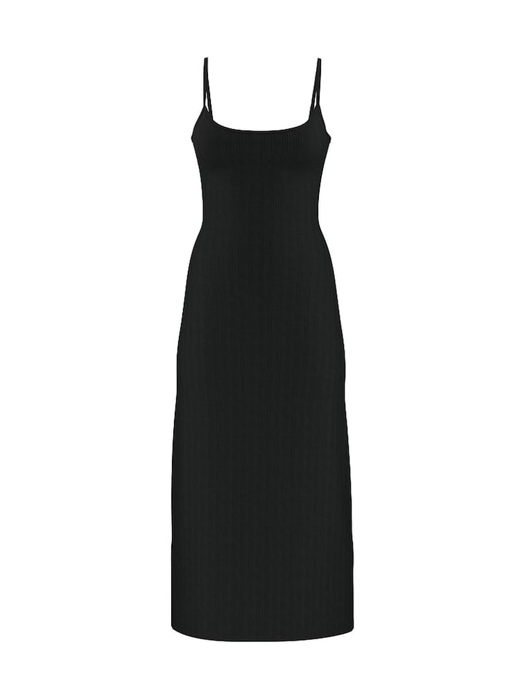 Victoria's Secret Black Modal Maxi Slip Dress - Image 3 of 3