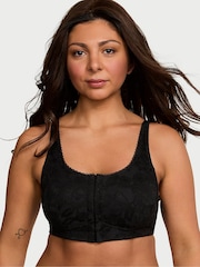 Victoria's Secret Black Lace Mastectomy Bra - Image 1 of 4