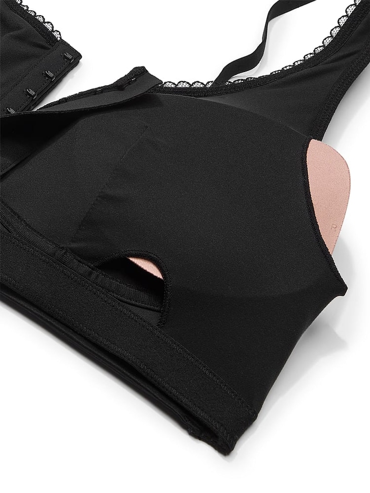 Victoria's Secret Black Lace Mastectomy Bra - Image 4 of 4