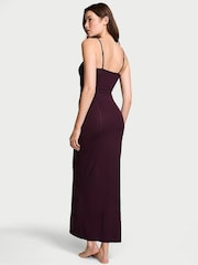 Victoria's Secret Winter Wine Purple Modal Maxi Slip Dress - Image 2 of 3