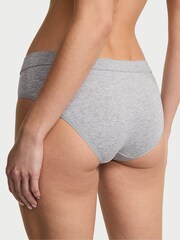 Victoria's Secret Heather Grey Hipster Cotton Logo Knickers - Image 2 of 3