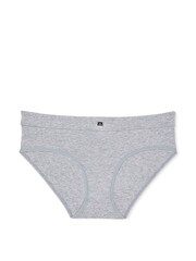Victoria's Secret Heather Grey Hipster Cotton Logo Knickers - Image 3 of 3