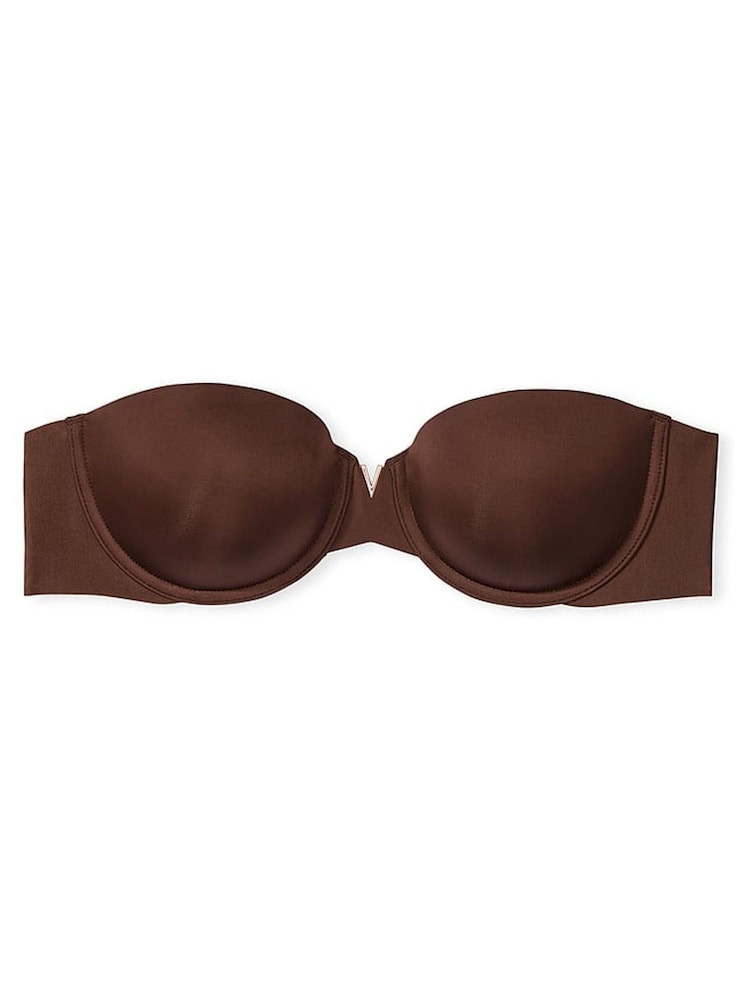 Victoria's Secret Ganache Nude Strapless Uplift Bra - Image 2 of 3 Victoria's Secret Ganache Nude Strapless Uplift Bra - Image 2 of 3