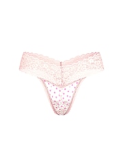 Victoria's Secret Purest Pink Dot Thong Knickers - Image 3 of 3