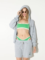 Victoria's Secret PINK Wild Green Bralette Cotton Bralette - Image 3 of 4