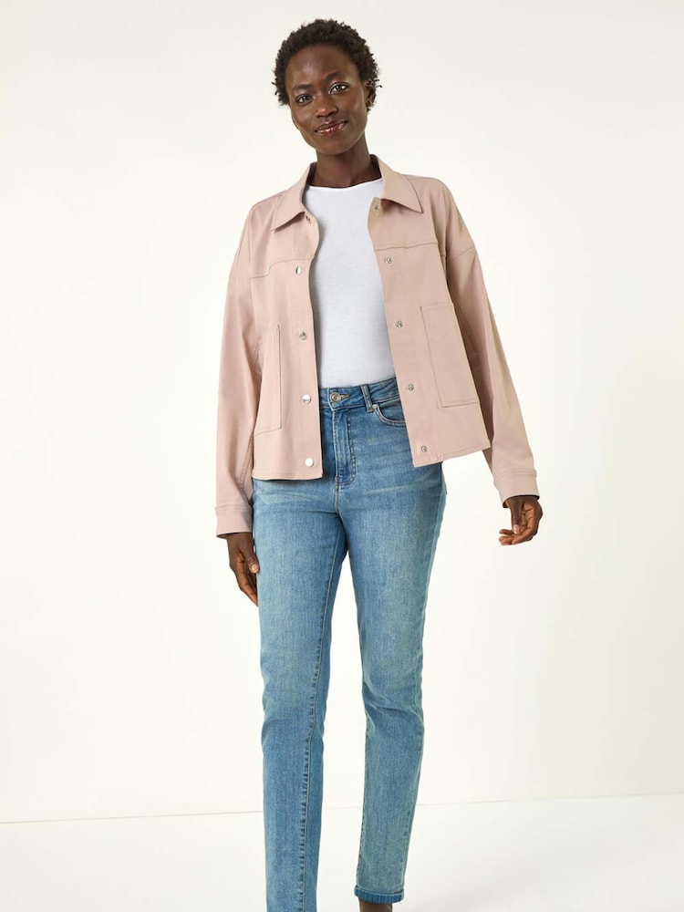 Roman Pink Patch Pocket Jacket - Image 2 of 5
