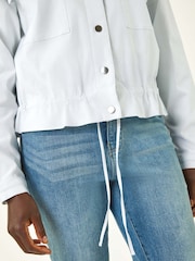 Roman White Utility Collared Pocket Jacket - Image 5 of 5