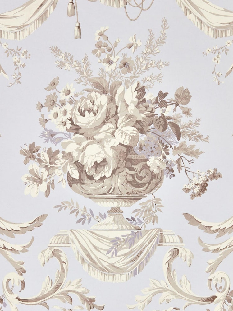 Sanderson Tyrian Lilac Andromeda`s Cup Giles Deacon Wallpaper Sample - Image 1 of 1