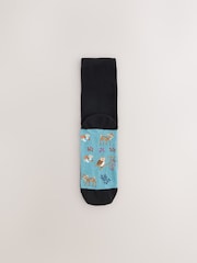 Autumn Animals Footbed Ankle Socks 5 Pack - Image 3 of 8