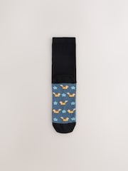Autumn Animals Footbed Ankle Socks 5 Pack - Image 4 of 8