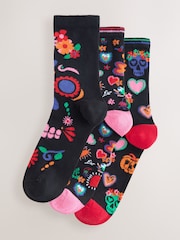 Bright Halloween - Pack de 3 pares de calcetines tobilleros - Imagen 1 de 6
