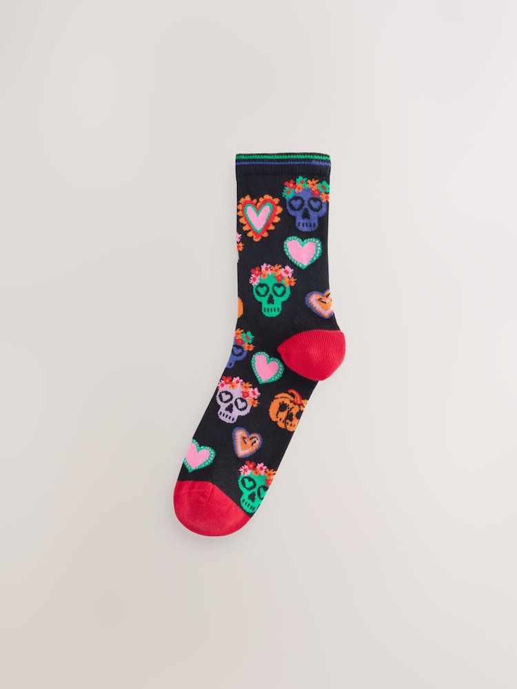 Bright Halloween - Pack de 3 pares de calcetines tobilleros - Imagen 2 de 6