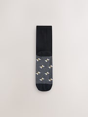 Hamish Highland Cow Footbed Ankle Socks 5 Pack - Image 2 of 8
