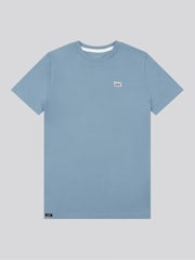 Lee Blue Boys Badge 100% Cotton T-Shirt - Image 5 of 7